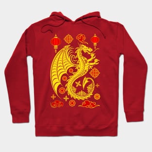 Dragon Happy Chinese New Year Celebration Hoodie